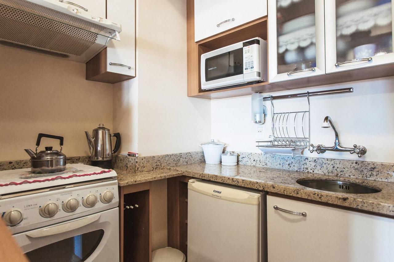 Belo Apartamento E Completo No Centro Com Vista Gramado Esterno foto